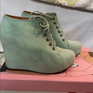 Jeffrey Campbell 99 tie wedges